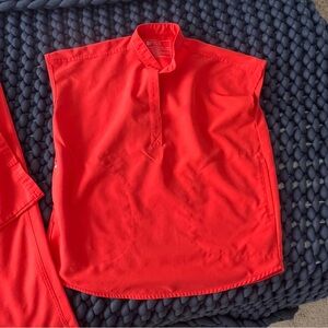 Figs Set XXS/XXS Petite Fiery Coral